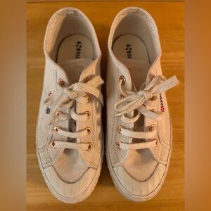 Superga White Canvas Sneakers